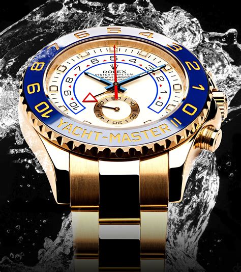 gold rolex yacht master 2.